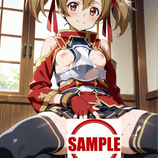 SA〇 シリカ風 ポスター アニメ エロ 美乳 グラビア ファンアート 同人アート 1123 (17)