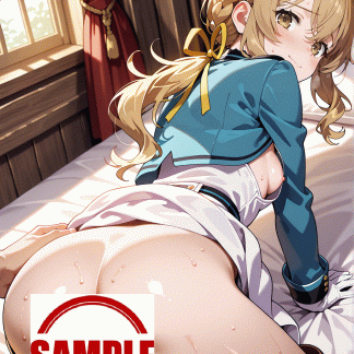 サイレント〇ィッチ モニカ風 ポスター アニメ エロ 美乳 グラビア ファンアート 同人アート 1121 (27)