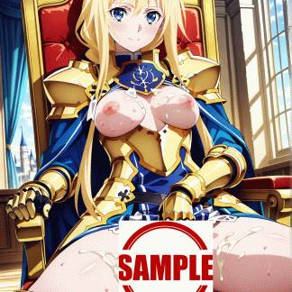 SA〇 アリス風 ポスター アニメ エロ 美乳 グラビア ファンアート 同人アート 1120 (9)