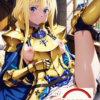 SA〇 アリス風 ポスター アニメ エロ 美乳 グラビア ファンアート 同人アート 1120 (34)