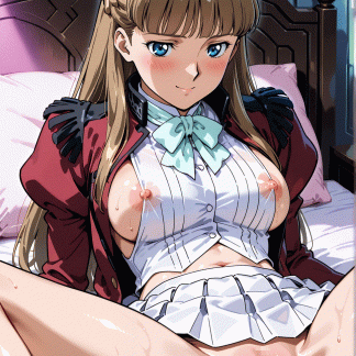 機動戦士ガン〇ムW リリーナ風 ポスター アニメ エロ 美乳 グラビア ファンアート 同人アート 0212 (36)