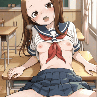からか〇上手の高木さん 高木さん風 イラストリアス ポスター アニメ エロ 美乳 グラビア ファンアート 同人アート 0313 (19)