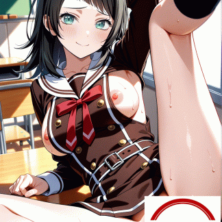 バン〇リ！（MyGO!!!!!）八幡 海鈴風 ポスター アニメ エロ 美乳 グラビア ファンアート 同人アート 1106 (23)