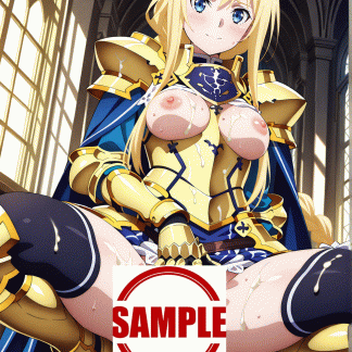 SA〇 アリス風 ポスター アニメ エロ 美乳 グラビア ファンアート 同人アート 1120 (20)