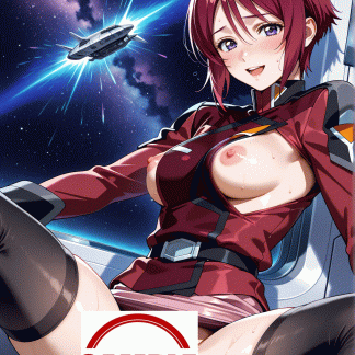 機動戦士ガンダムSEE〇 ルナマリアホーク風 ポスター アニメ エロ 美乳 グラビア ファンアート 同人アート 1022 (21)