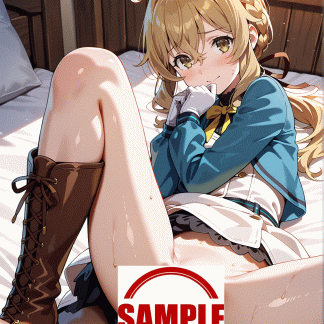 サイレント〇ィッチ モニカ風 ポスター アニメ エロ 美乳 グラビア ファンアート 同人アート 1121 (28)