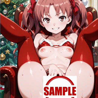 とある科〇のレールガン 白井 黒子風 ポスター アニメ エロ 美乳 グラビア ファンアート 同人アート 1205 (41)