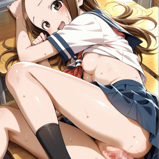 からか〇上手の高木さん 高木さん風 イラストリアス ポスター アニメ エロ 美乳 グラビア ファンアート 同人アート 0210 (43)
