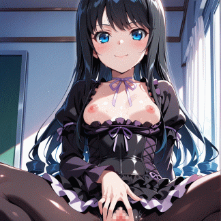 ストライクザブラッ〇 南宮 那月風 ポスター アニメ エロ 美乳 グラビア ファンアート 同人アート 1222 (5)