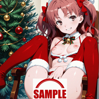 とある科〇のレールガン 白井 黒子風 ポスター アニメ エロ 美乳 グラビア ファンアート 同人アート 1205 (33)