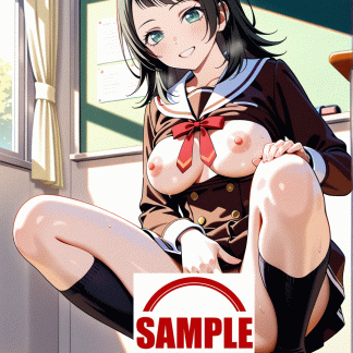 バン〇リ！（MyGO!!!!!）八幡 海鈴風 ポスター アニメ エロ 美乳 グラビア ファンアート 同人アート 1106 (12)