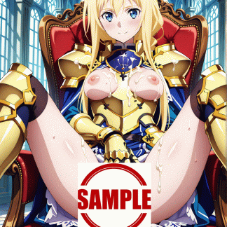SA〇 アリス風 ポスター アニメ エロ 美乳 グラビア ファンアート 同人アート 1120 (3)