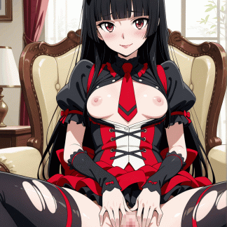 ゲー〇 ロゥリィ風 ポスター アニメ エロ 美乳 グラビア ファンアート 同人アート 0303 (7)