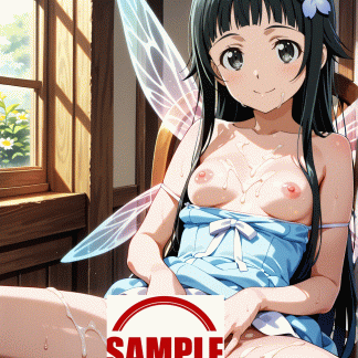 SA〇 ユイ風 ポスター アニメ エロ 美乳 グラビア ファンアート 同人アート 1119 (7)