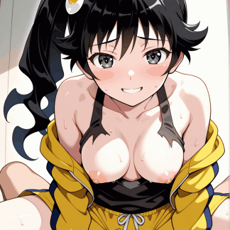 化物〇 阿良々木 火憐風 ポスター アニメ エロ 美乳 グラビア ファンアート 同人アート 0228 (39)