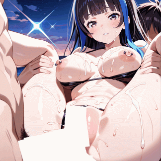 彼女お借〇します 八重森 みに風 ポスター アニメ エロ 美乳 グラビア ファンアート 同人アート 0418 (27)