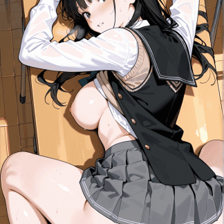 アマガ〇 絢辻 詞風 ポスター アニメ エロ 美乳 グラビア ファンアート 同人アート 0309 (52)