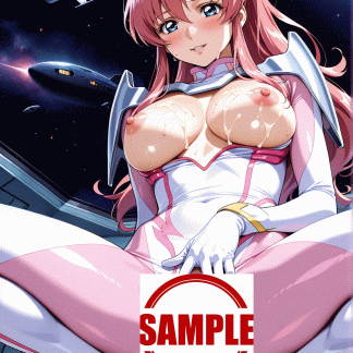 機動戦士ガンダムSEE〇 ラクスクライン風 ポスター アニメ エロ 美乳 グラビア ファンアート 同人アート 1021 (25)