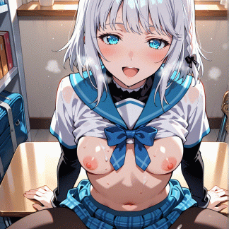 ストライクザブラッ〇 叶瀬 夏音風 ポスター アニメ エロ 美乳 グラビア ファンアート 同人アート 1222 (26)