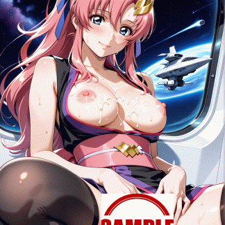 機動戦士ガンダムSEE〇 ラクスクライン風 ポスター アニメ エロ 美乳 グラビア ファンアート 同人アート 1021 (24)