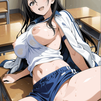 とある科〇のレールガン 吹寄 制理風 ポスター アニメ エロ 美乳 グラビア ファンアート 同人アート 0421 (47)