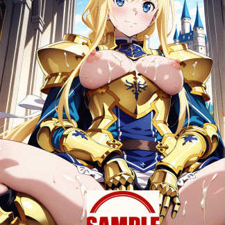 SA〇 アリス風 ポスター アニメ エロ 美乳 グラビア ファンアート 同人アート 1120 (14)