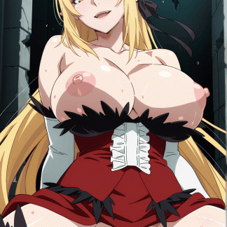 化物〇 キスショット風 ポスター アニメ エロ 美乳 グラビア ファンアート 同人アート 0313 (22)