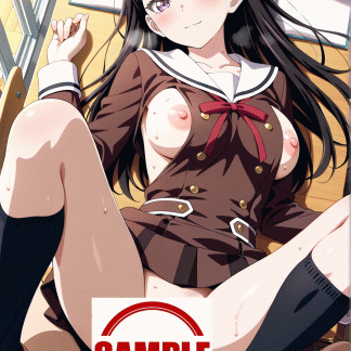 バン〇リ！（MyGO!!!!!）椎名 立希風 ポスター アニメ エロ 美乳 グラビア ファンアート 同人アート 1106 (20)