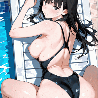 アマガ〇 絢辻 詞風 ポスター アニメ エロ 美乳 グラビア ファンアート 同人アート 0309 (83)