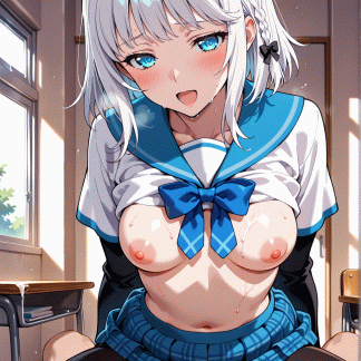 ストライクザブラッ〇 叶瀬 夏音風 ポスター アニメ エロ 美乳 グラビア ファンアート 同人アート 1222 (38)