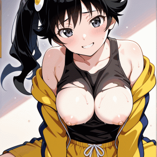 化物〇 阿良々木 火憐風 ポスター アニメ エロ 美乳 グラビア ファンアート 同人アート 0228 (30)