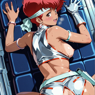 ダーティーペ〇 ケイ風 ポスター アニメ エロ 美乳 グラビア ファンアート 同人アート 0209 (21)