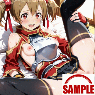 SA〇 シリカ風 ポスター アニメ エロ 美乳 グラビア ファンアート 同人アート 1123 (23)
