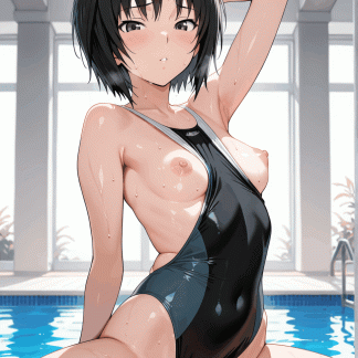 アマガ〇 七咲 逢風 ポスター アニメ エロ 美乳 グラビア ファンアート 同人アート 0301 (81)