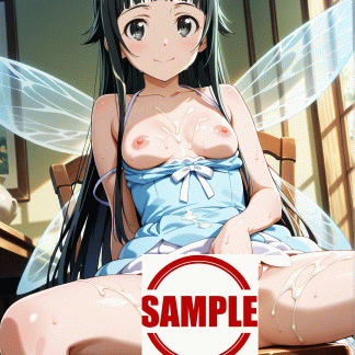 SA〇 ユイ風 ポスター アニメ エロ 美乳 グラビア ファンアート 同人アート 1119 (2)