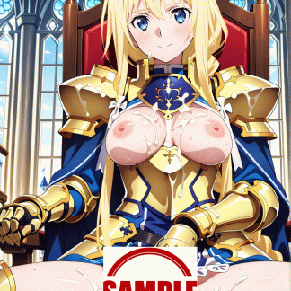 SA〇 アリス風 ポスター アニメ エロ 美乳 グラビア ファンアート 同人アート 1120 (2)