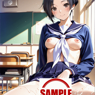 ラブ〇ラス 小早川 凛子風 ポスター アニメ エロ 美乳 グラビア ファンアート 同人アート 1027 (8)