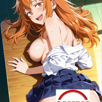 いじらない〇長瀞さん ガモちゃん風 ポスター アニメ エロ 美乳 グラビア ファンアート 同人アート 1127 (31)