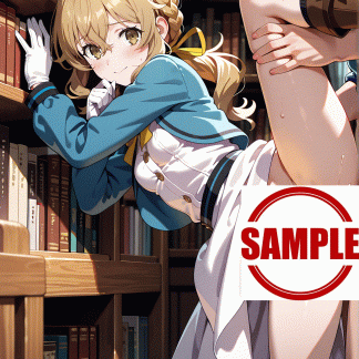 サイレント〇ィッチ モニカ風 ポスター アニメ エロ 美乳 グラビア ファンアート 同人アート 1121 (22)