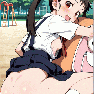化物〇 八九寺 真宵風 ポスター アニメ エロ 美乳 グラビア ファンアート 同人アート 0303 (35)