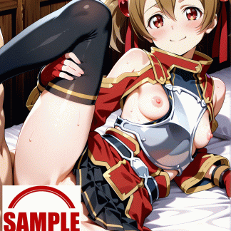 SA〇 シリカ風 ポスター アニメ エロ 美乳 グラビア ファンアート 同人アート 1123 (24)