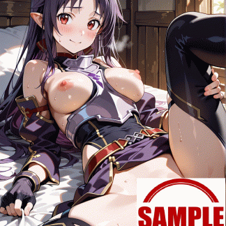 SA〇 ユウキ風 ポスター アニメ エロ 美乳 グラビア ファンアート 同人アート 1123 (30)