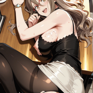 リコリスリコイ〇 中原 ミズキ風 ポスター アニメ エロ 美乳 グラビア ファンアート 同人アート 1212 (46)