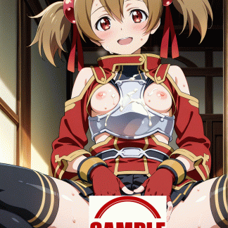 SA〇 シリカ風 ポスター アニメ エロ 美乳 グラビア ファンアート 同人アート 1123 (10)