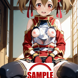 SA〇 シリカ風 ポスター アニメ エロ 美乳 グラビア ファンアート 同人アート 1123 (18)