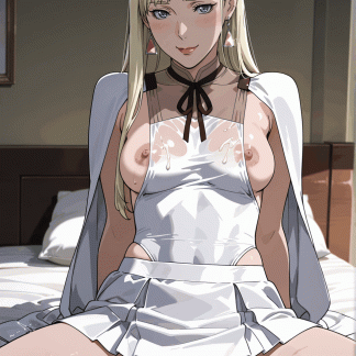 機動戦士ガンダム閃光のハサウェ〇 ギギ風 ポスター アニメ エロ 美乳 グラビア ファンアート 同人アート 0216 (58)