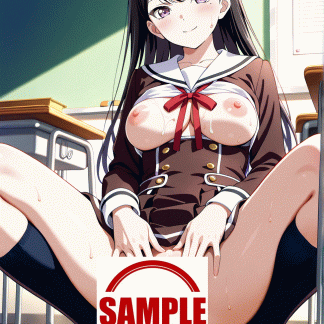 バン〇リ！（MyGO!!!!!）椎名 立希風 ポスター アニメ エロ 美乳 グラビア ファンアート 同人アート 1106 (16)