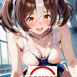 ウマ〇 グランアレグリア風 ポスター アニメ エロ 美乳 グラビア ファンアート 同人アート 0805 (17)