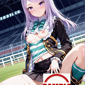 ウマ〇 メジロマックイーン風 ポスター アニメ エロ 美乳 グラビア ファンアート 同人アート 1020 (10)