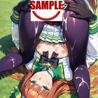 ウマ〇 サイレンススズカ風 ポスター アニメ エロ 美乳 グラビア ファンアート 同人アート 1020 (24)